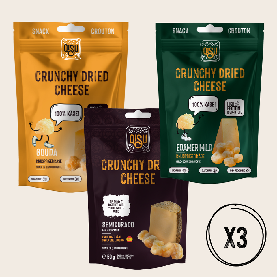 Crunchy Dried Cheese